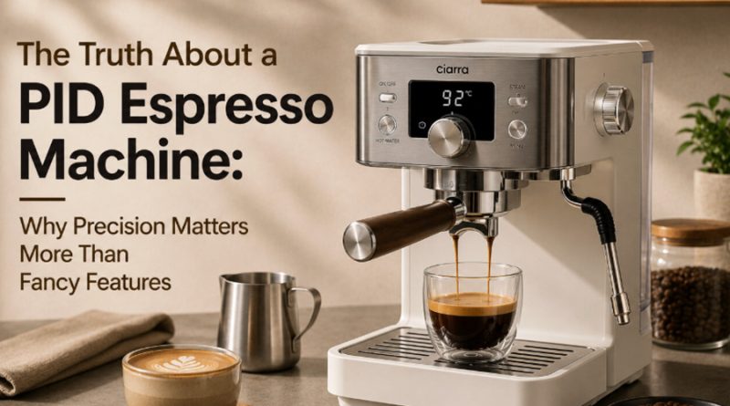 The Truth About a PID Espresso Machine Why Precision Matters More Than Fancy Features